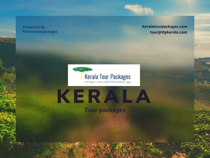 keralatourpackages com tour@ttpkerala com