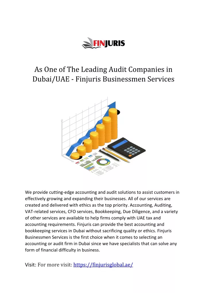 as one of the leading audit companies in dubai