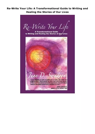 download⚡️[EBOOK]❤️ Re-Write Your Life: A Transformational Guide to Writing and Healing the Stories of Our Lives