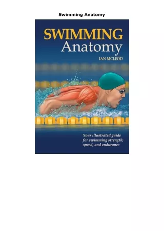 download❤pdf Swimming Anatomy