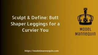 Sculpt & Define: Butt Shaper Leggings for a Curvier You