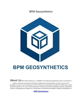 BPM Geosynthetics