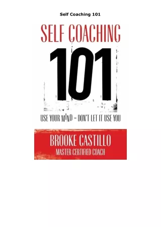 ebook❤download Self Coaching 101