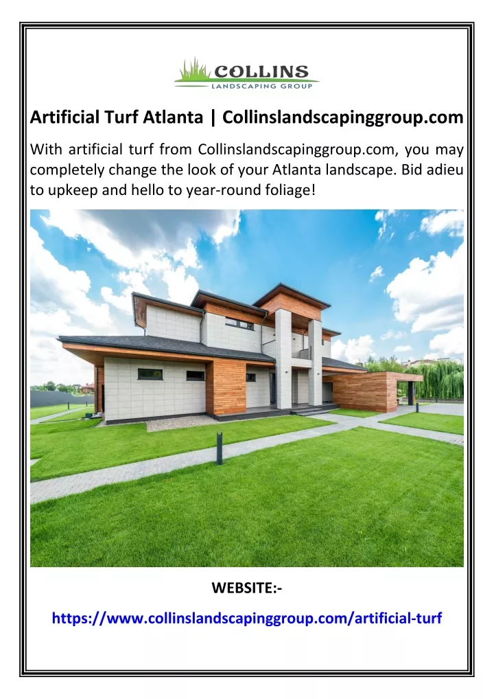 artificial turf atlanta collinslandscapinggroup