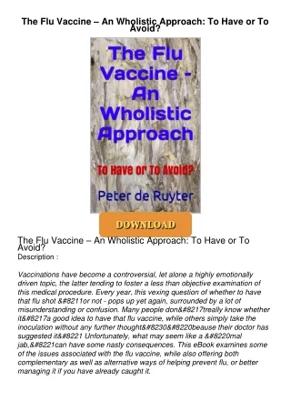 The-Flu-Vaccine-–-An-Wholistic-Approach-To-Have-or-To-Avoid