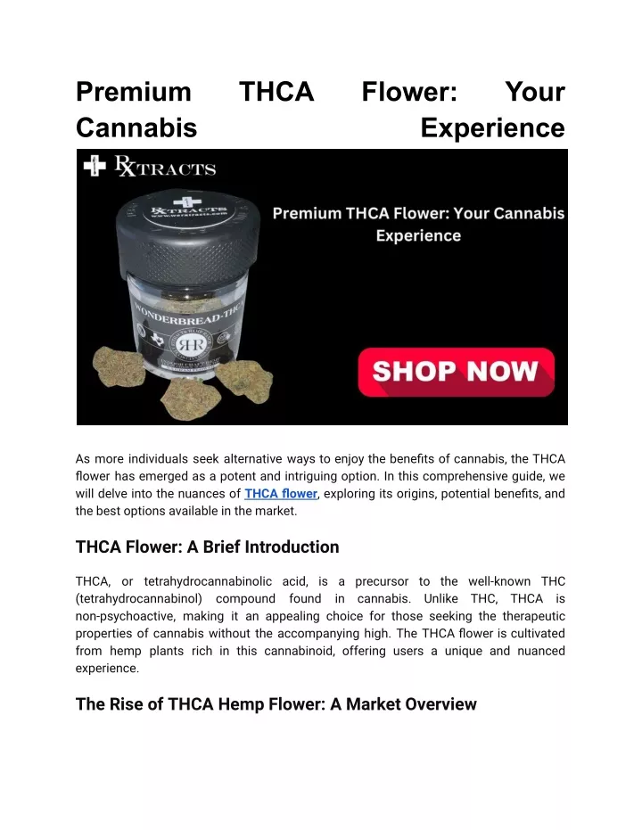 premium cannabis