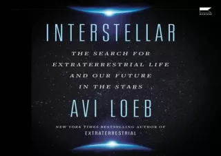 ✔ PDF BOOK DOWNLOAD ❤ Interstellar: The Search for Extraterrestrial Life and Our Future in