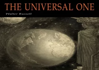 READ [PDF] The Universal One kindle