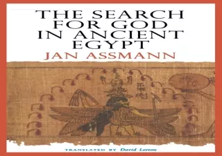 DOWNLOAD ⚡ PDF ⚡ The Search for God in Ancient Egypt android