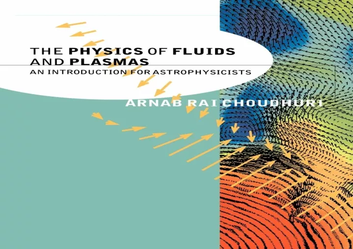 the physics of fluids and plasmas an introduction