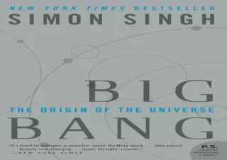 READ [PDF] Big Bang: The Origin of the Universe kindle
