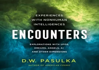 ✔ EPUB DOWNLOAD ✔ Encounters: Experiences with Nonhuman Intelligences: Explorations with U