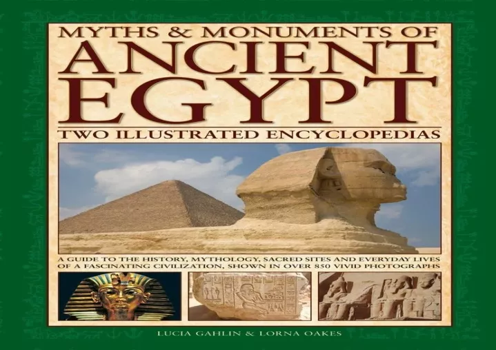 myths monuments of ancient egypt two illustrated