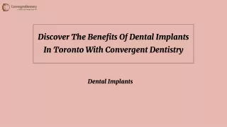 Dental Implants Toronto - Fill up the gaps in your Smile!