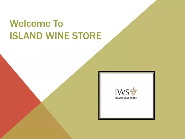 welcome to island wine store