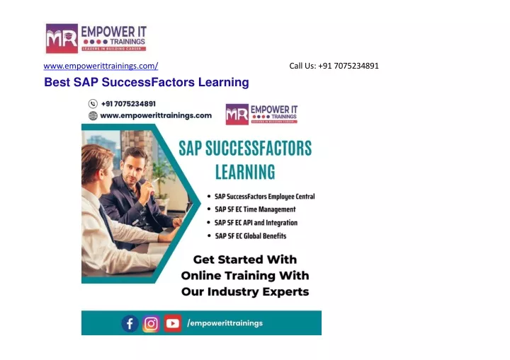 best sap successfactors learning