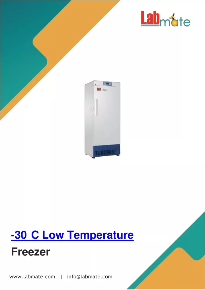 30 c low temperature freezer
