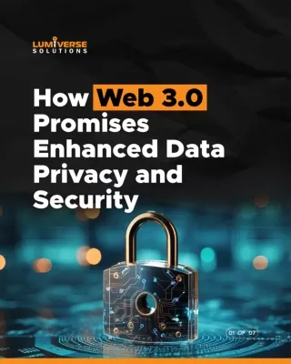 Web 3.0 in Data Privacy and Security | Data Privacy |Blockchain Security| Cybersecurity