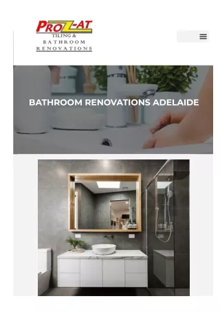 Bathroom Renovations Adelaide