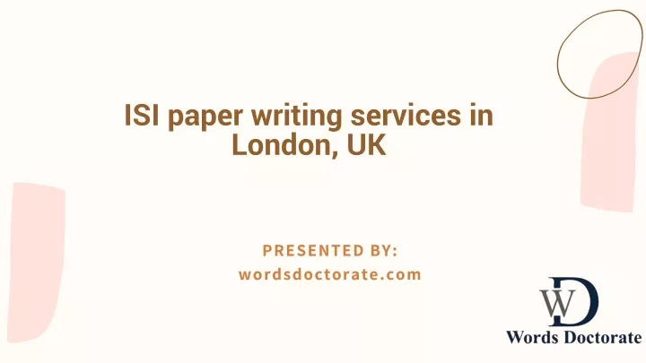 isi paper writing services in london uk