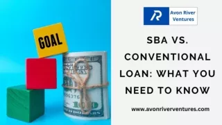 SBA vs. Conventional loan: What you need to know