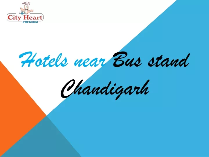hotels near bus stand chandigarh