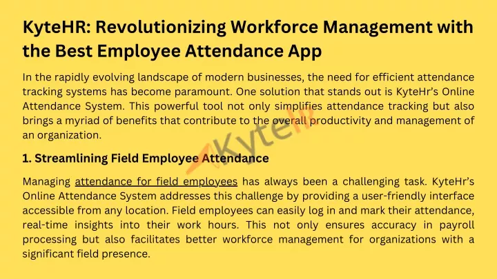 kytehr revolutionizing workforce management with