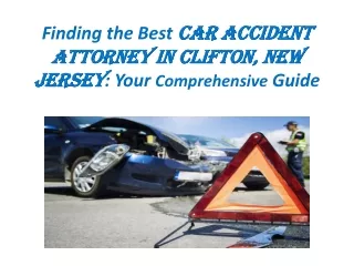 Sabbagh Thapar- Best Car Accident Accident Lawyer in Clifton, New Jersey