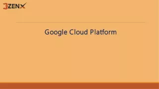 google cloud platform google cloud platform