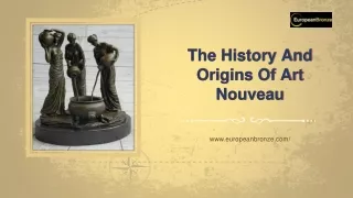 The History And Origins Of Art Nouveau