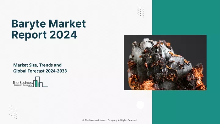 baryte market report 2024