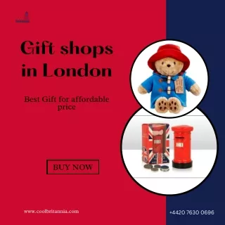 Gift shops in London