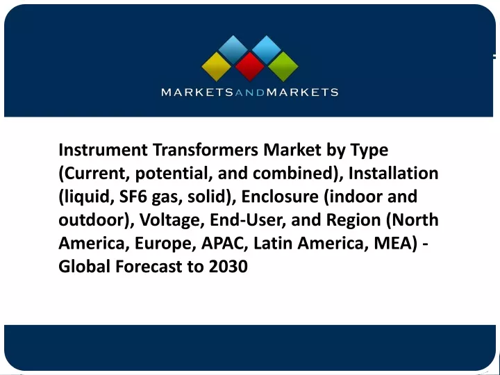 instrument transformers market by type current