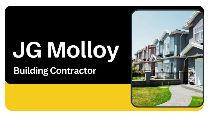 jg molloy building contractor