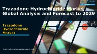 Trazodone hydrochloride  Market - Analysis, Size, Share by 2029