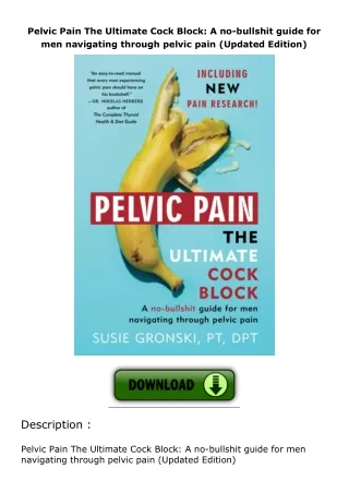Pelvic-Pain-The-Ultimate-Cock-Block-A-nobullshit-guide-for-men-navigating-through-pelvic-pain-Updated-Edition