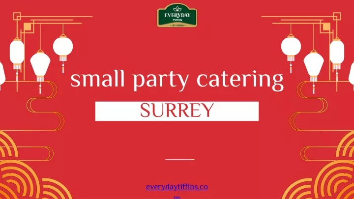 small party catering