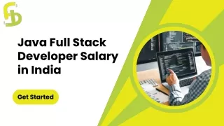 Java Full Stack Developer Salary