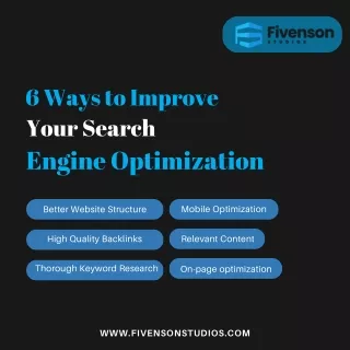 6 ways to improve your search engine optimization for a website