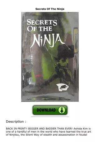 Secrets-Of-The-Ninja