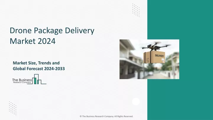 drone package delivery market 2024