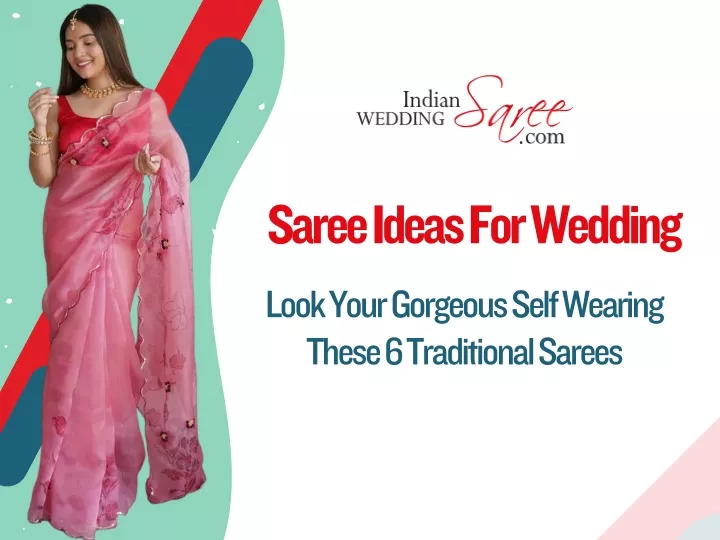 saree ideas for wedding