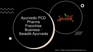Ayurvedic PCD Pharma Franchise Business - Swastik Ayurveda
