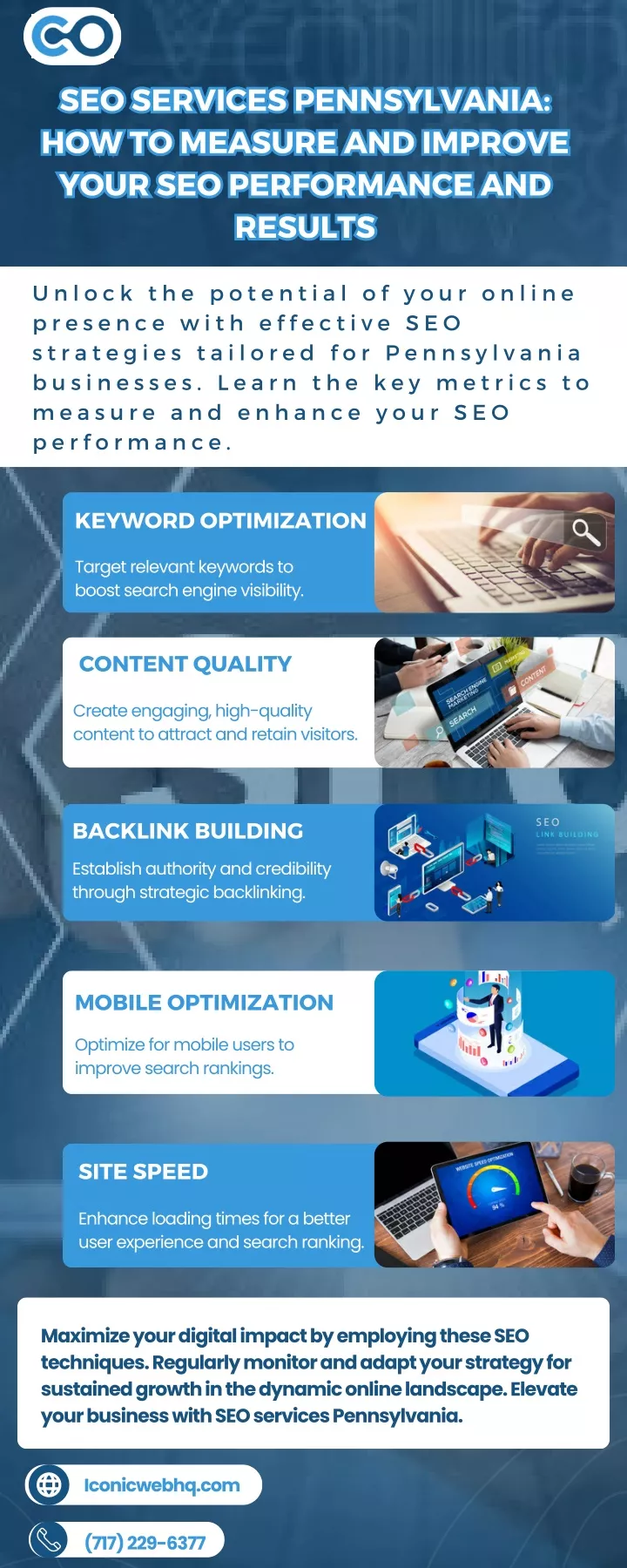 seo services pennsylvania how to measure