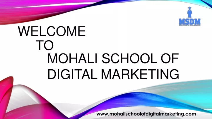 welcome to mohali school of digital marketing