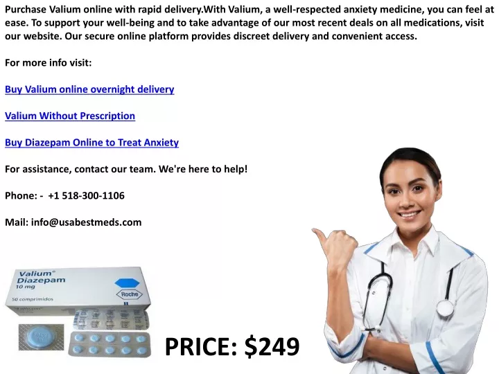 purchase valium online with rapid delivery with