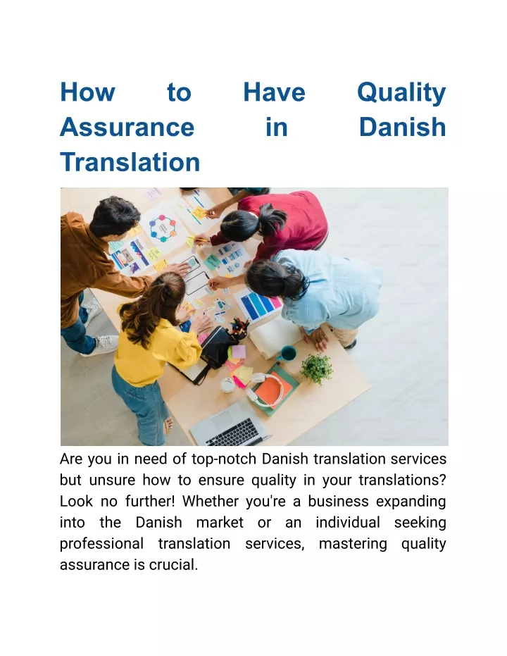 how assurance translation