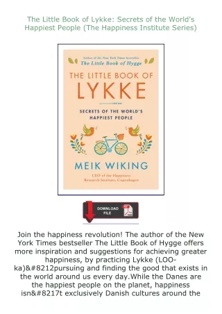 The-Little-Book-of-Lykke-Secrets-of-the-Worlds-Happiest-People-The-Happiness-Institute-Series