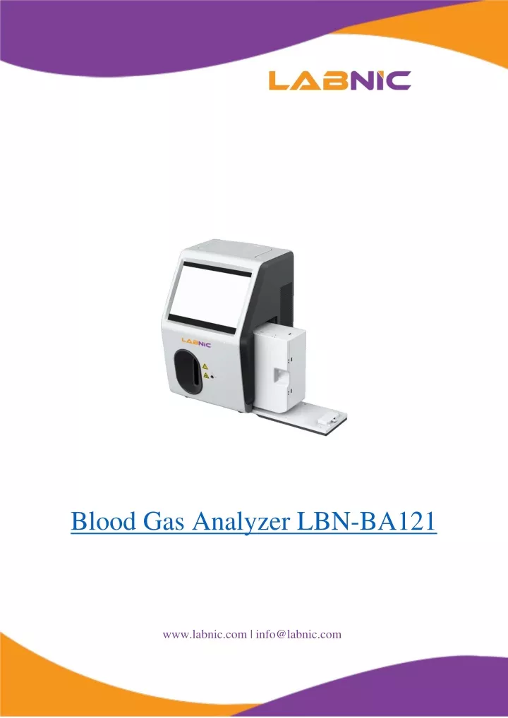 blood gas analyzer lbn ba121
