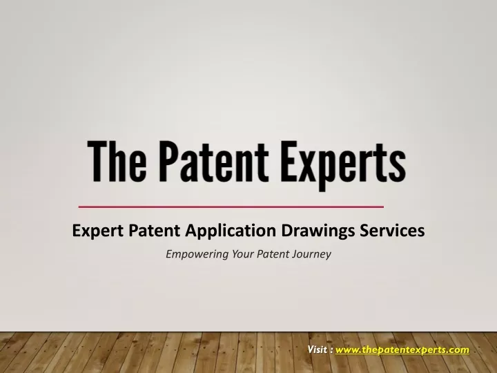expert patent application drawings services